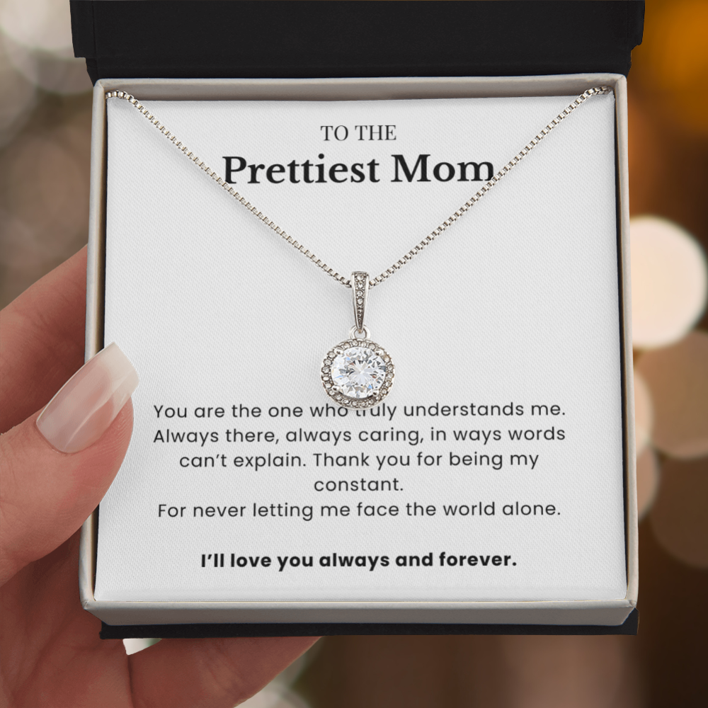 To The Prettiest Mom - Forever Grateful Pendant - Cherished Forever