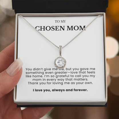 To My Chosen Mom - Forever Grateful Pendant - Love Like Home