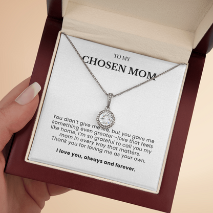 To My Chosen Mom - Forever Grateful Pendant - Love Like Home