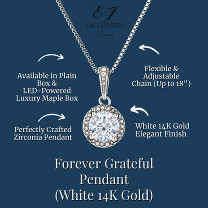 To My Chosen Mom - Forever Grateful Pendant - Love Like Home