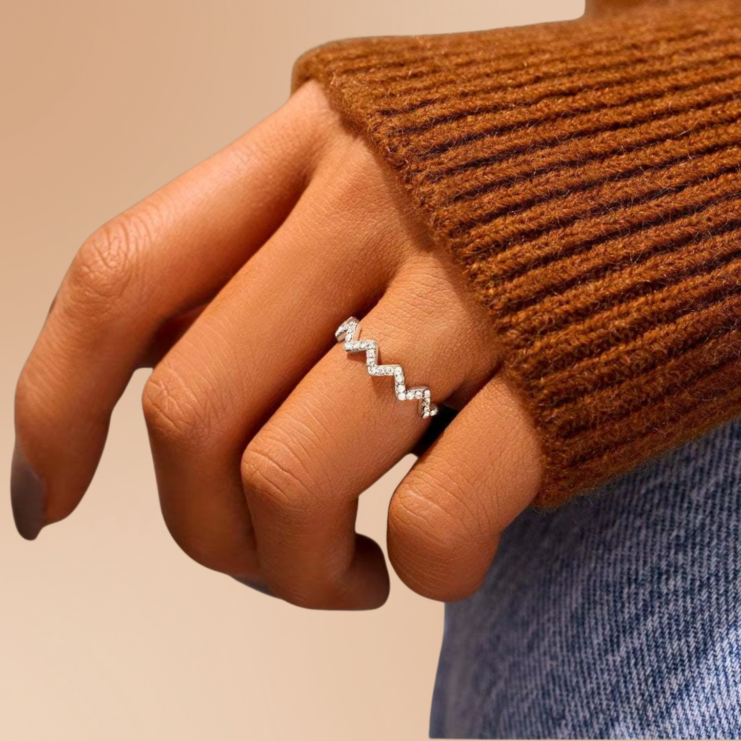 Ripple Wavy Ring