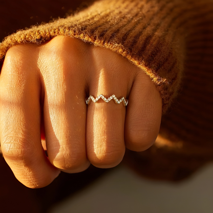 Ripple Wavy Ring