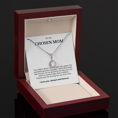 To My Chosen Mom - Forever Grateful Pendant - Love Like Home