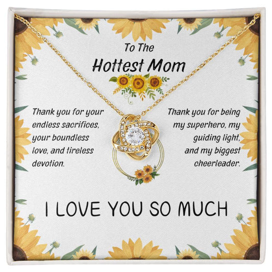The Hottest Mom Twisted Love Pendant - Enchanted Jewels