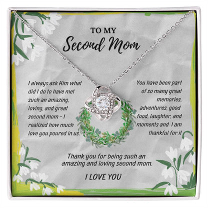 My Second Mom - In laws - Twisted Love Pendant - Enchanted Jewels