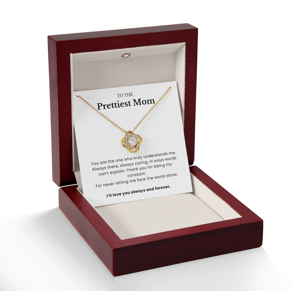 To The Prettiest Mom - Twisted Love Pendant - Cherished Forever